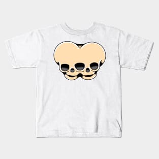 Conjoined Skulls Kids T-Shirt